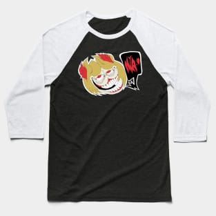 Neco Arc Nya funny Face Baseball T-Shirt